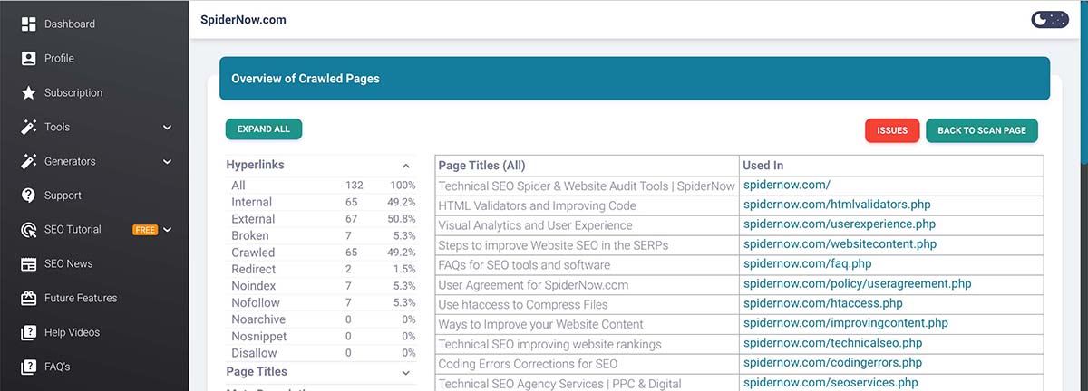 Technical SEO Tool